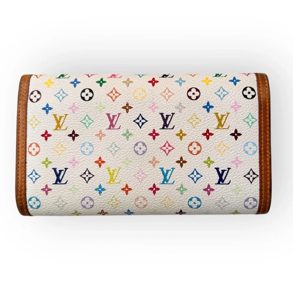 Louis Vuitton Multicolor Sarah Wallet – Authen